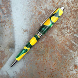 Euro Green and Yellow Pen