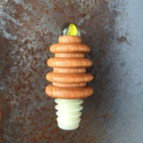 Bee Hive - Bottle Stopper