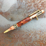 Steam Punk Molten Bronze Bolt Action Pen