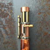 Steam Punk Molten Bronze Bolt Action Pen
