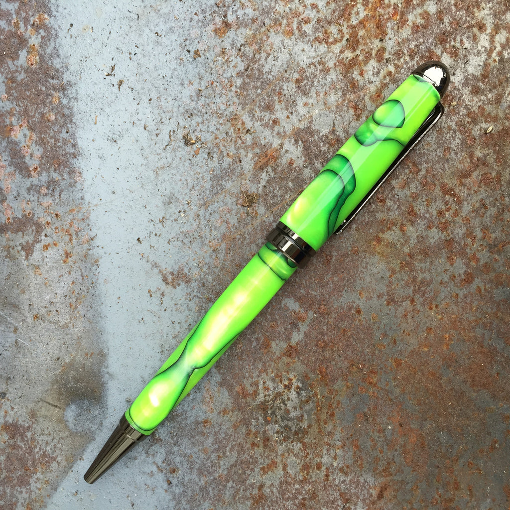 Euro Lime Green Pen