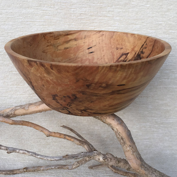 Spalted Maple 7" Tiger Bowl